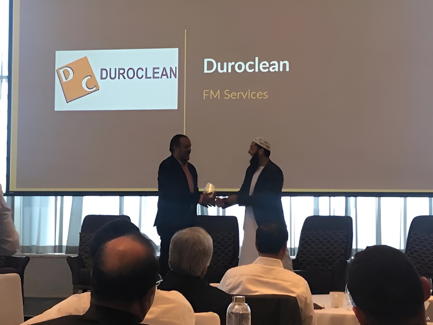DUROCLEAN safety award recognition event